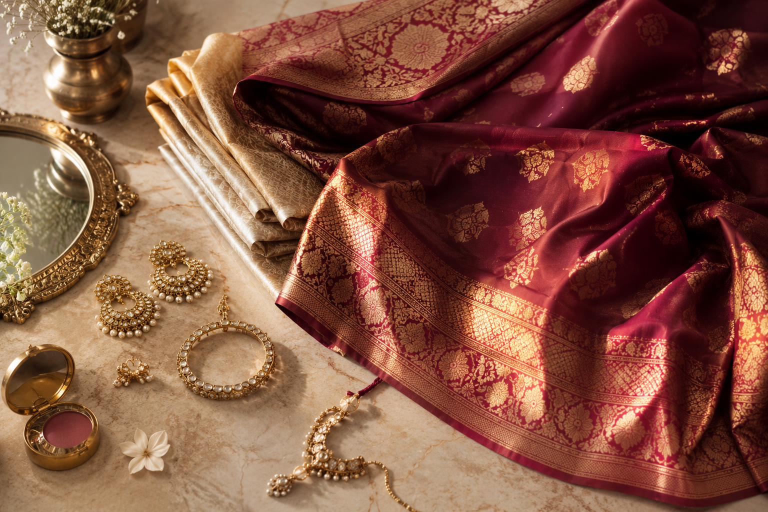Read more about the article How to Style a Banarasi Saree for Every Occasion